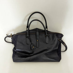 Kate Spade Black Leather Travel Bag